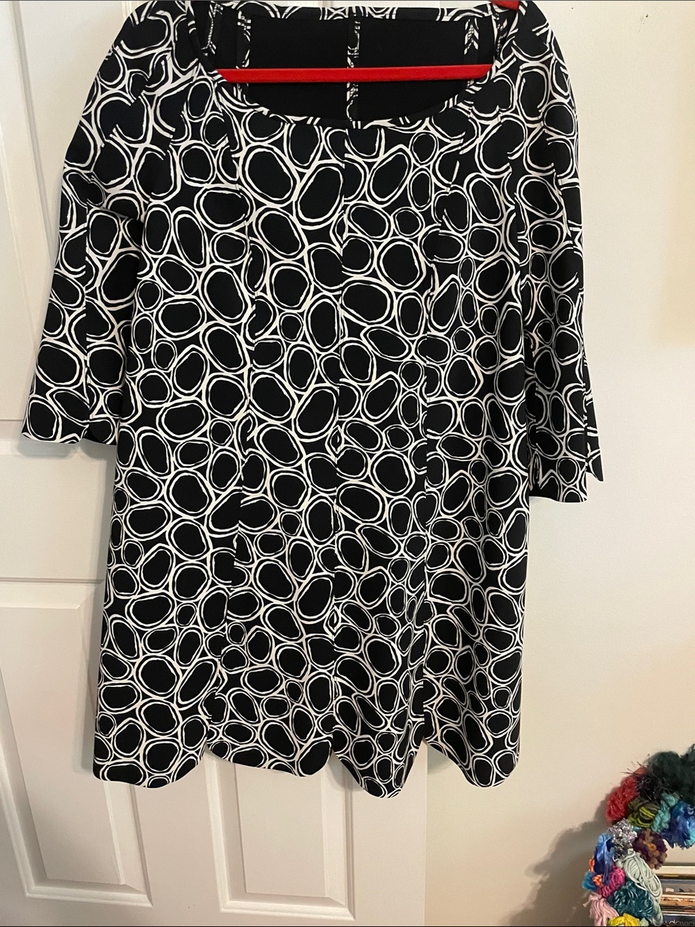 Maria Pinto Butterfly Print Dress